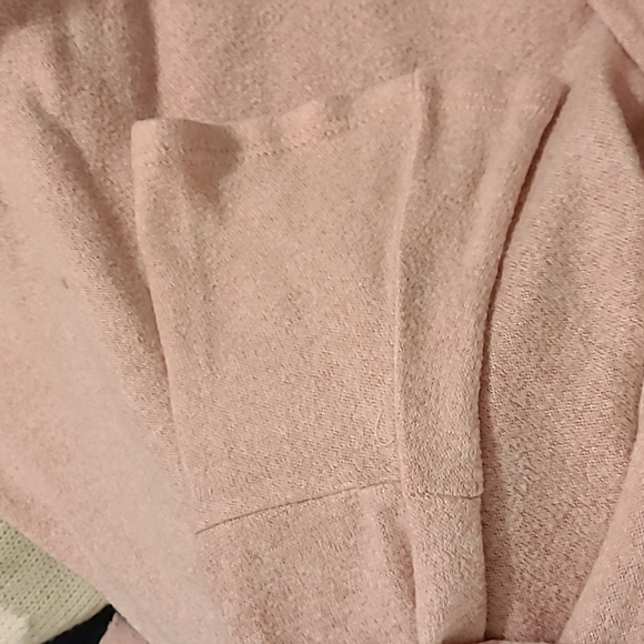 Blush pink sweater dress junior size 10 - Picture 6 of 6